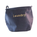 Black Collapsible Laundry Basket